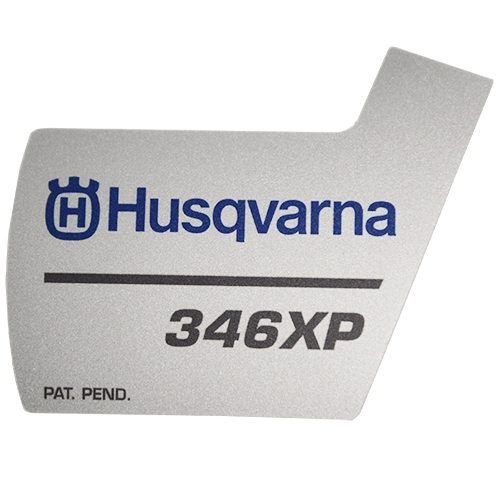 NEW HUSQVARNA RECOIL STARTER DECAL FITS 346 XP 346XP SAWS 537370504  OEM 