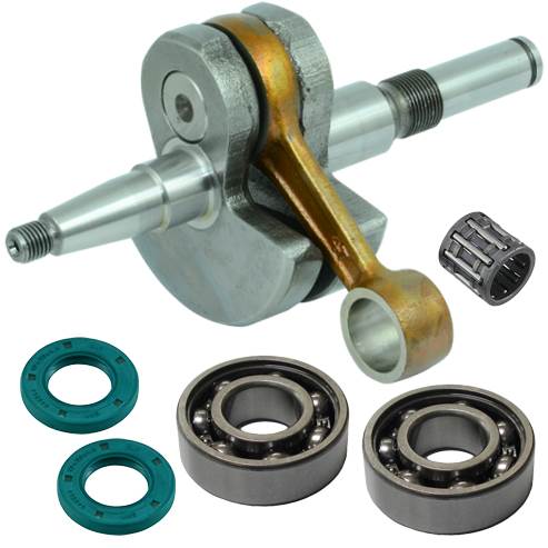 Stihl 029, 039, MS290, MS310, MS390 crankshaft replaces 1127-030-0402 with bearings, gaskets and seals