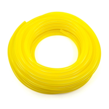 Tygon fuel line (clear yellow) .080" ID X .140" OD