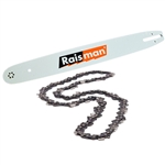 Raisman 12" Bar and Chain Combo for Stihl, 1/4", .043", 64 DL