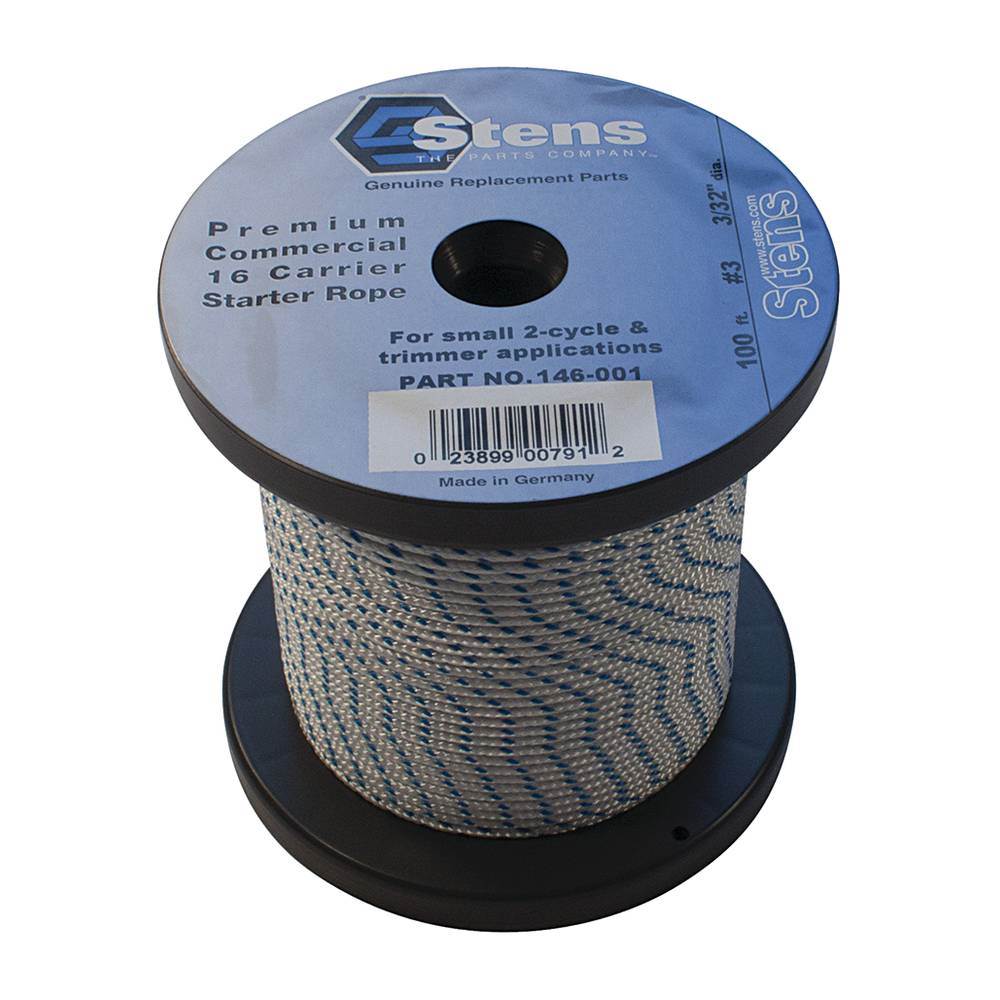 TrueBlue 146-927 100' Starter Rope, #6 Solid Braid - Spraywell