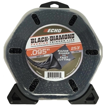 Echo 1 Lb Donut 0.95" Black Diamond Trimmer Line