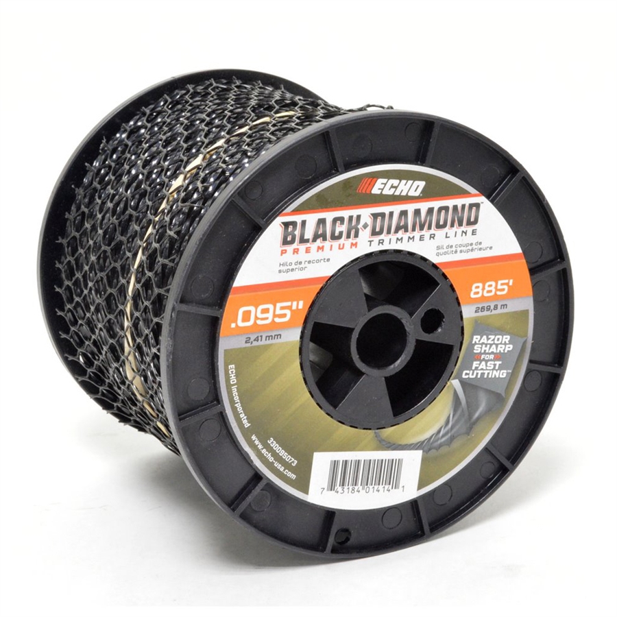 3 Lb Donut 0.95" Black Diamond Trimmer Line
