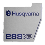 OEM Husqvarna 288 XP Starter Cover Decal