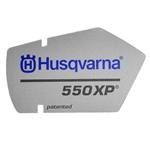 OEM Husqvarna 550 XP/XPG Label
