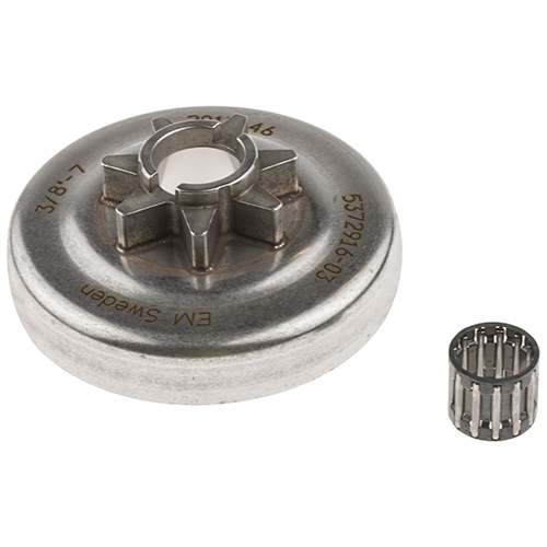 ENGINERUN Chainsaw Grooved Ball Bearing Compatible with Husqvarna 455 455E 455 Rancher 460 461 465 465 Rancher II Jonsered CS2255 Replaces OEM Parts 503 25 16-02 