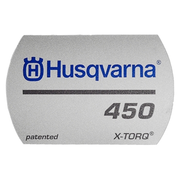 OEM Husqvarna 450 II, 445 E, 450 Label