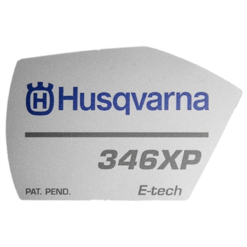 OEM Husqvarna 346 XP, 353 Label