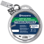 Husqvarna Titanium Force Trimmer Line .105" x 50'