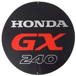 OEM Honda GX240 Starter Cover Decal