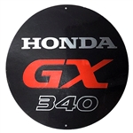 OEM Honda GX340 Starter Cover Decal