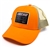 Genuine Echo Orange Leather Patch Hat