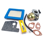 Non-Genuine Carburetor w/Gaskets, Air Filter, Spark Plug for Honda GCV160