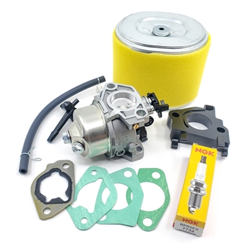 Non-Genuine Carburetor w/Gaskets, Air Filter, Spark Plug for Honda GX240