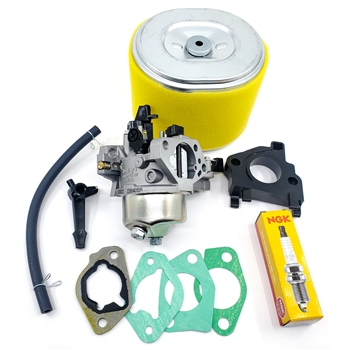 Non-Genuine Carburetor w/Gaskets, Air Filter, Spark Plug for Honda GX340