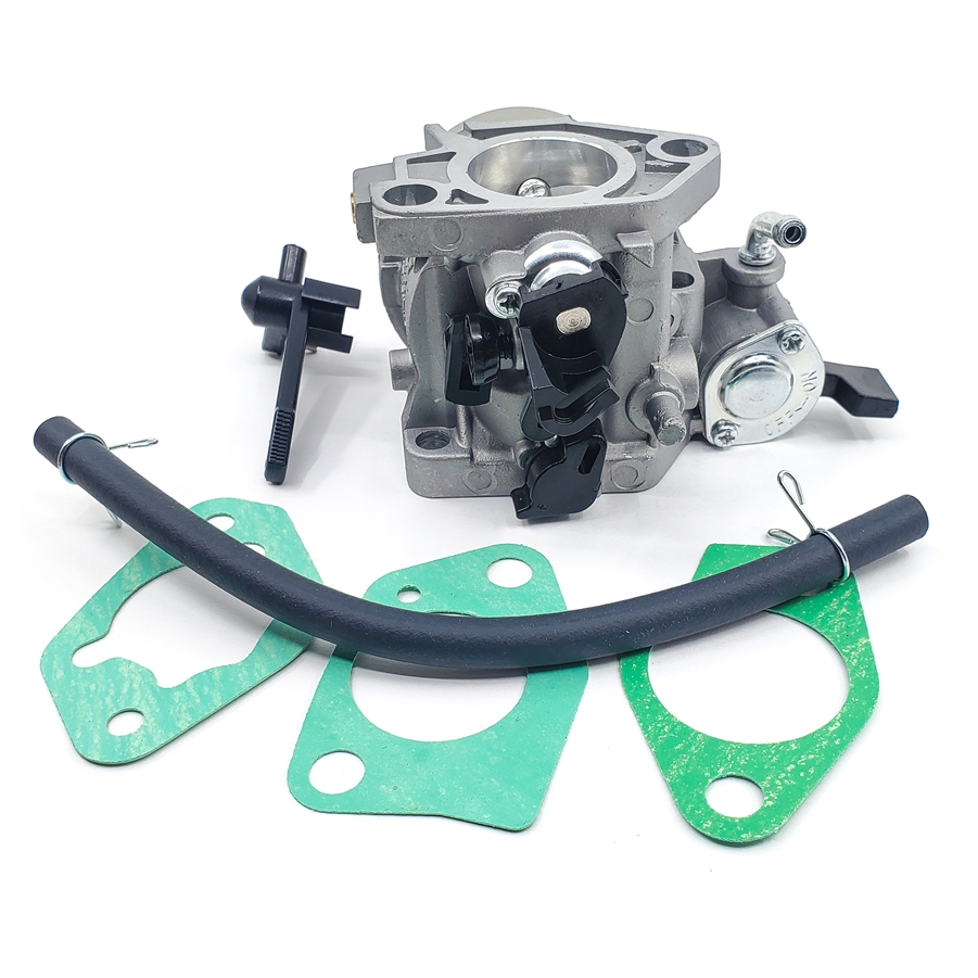 HQparts H139 Carburetor with Solenoid for GX390 13HP Engine Fuel Filter