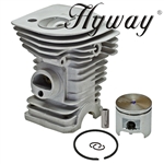Hyway Husqvarna chainsaw 340 cylinder assembly