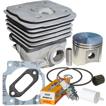 Carburetor Kit For Husqvarna 390XP & 385XP – Replaces 503280411, 503280413 (partsebuy, With Fuel Line & Filter)