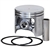 Husqvarna 3120 piston and rings assembly 60mm