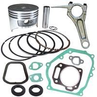 Honda GX340, GXV340 piston kit with gaskets, oil seals and connecting rod