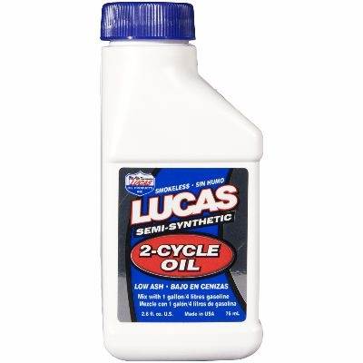 Lucas 2-cycle semi-synthetic oil 6.4 oz