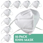 KN95 Disposable Face Mask 10-Pack